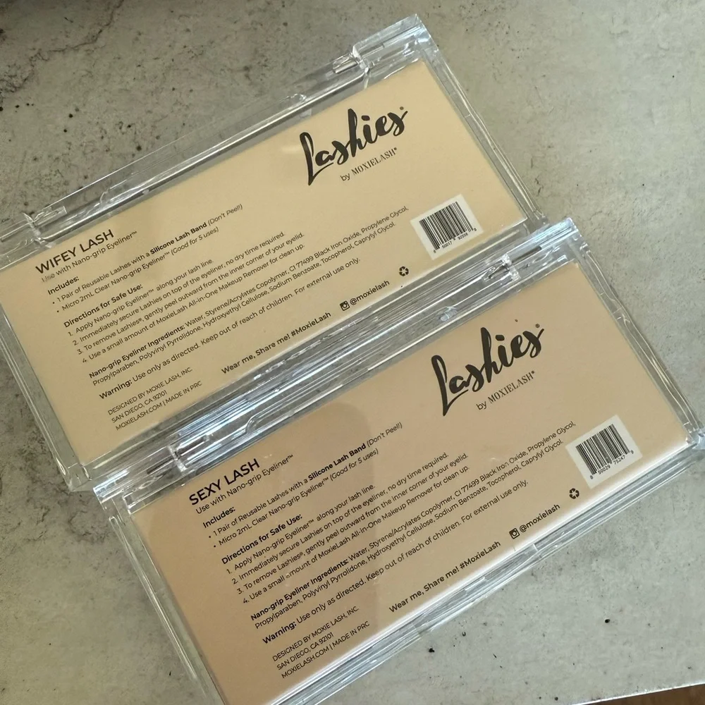 MoxieLash Lashes  NANO-GRIP LASHIEST buy one get one free with free bag - Picture 2 of 6